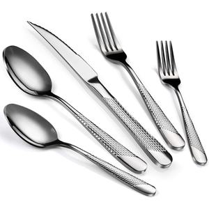 Modern Design <b>Mirror</b> Polished Gold Plated Stainless Steel Cutlery Set Mirrored Stainless Material Durable for Daily Dining - Product Image 6