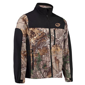 Meilleures ventes Veste Softshell pour homme Dernier style avec logo personnalisé Col à capuche Tissu disponible en gros - Product Image 4