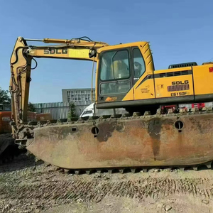 2022 Excavadora pontón SDLG usada de 15 toneladas con componentes de bomba de engranajes de motor de núcleo - Product Image 1