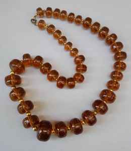 Wholesale <b>Eco</b>-Friendly Modern Resin Beads Necklace with Precious Gemstones Angel Style Gradient Sizes for Welcome <b>Gifts</b> - Product Image 1