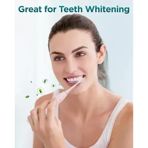 Spazzolino Elettrico Sonico con 8 Testine per Bambini e Adulti, Alimentato USB per la Pulizia dei Denti - Product Image 6