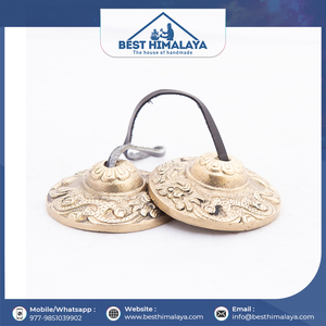 Tingsha-campanas de meditación de platillos de bronce antiguo, especial, de alta calidad - Product Image 6