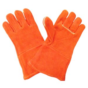 Gants de sécurité en cuir de vachette de qualité supérieure certifiés CE ISO 9001:2015 11 oz Anti-Vibration Protection des mains durable pour - Product Image 1