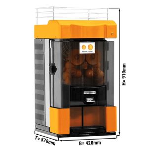 Presse-agrumes automatique - 370W - 75kg - 25 oranges/minute, taille des oranges 60-75mm, alimentation automatique, récupération des pelures et service en libre-service - Product Image 2