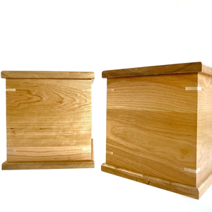 โกศเผาไม้สำหรับสัตว์เลี้ยงมนุษย์,โกศศพสำหรับเผาศพขี้เถ้าขายส่งทำมือในเวียดนาม - Product Image 2