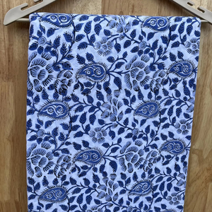 Diseño de moda al por mayor tela impresa a mano para vestido ropa mayorista indio tela textil a precio de fábrica fabricante - Product Image 1