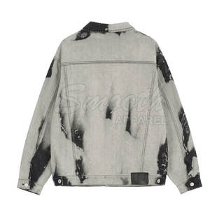 แจ็คเก็ตยีนส์ผู้ชายขายดี MOQ ต่ำ ผลิตตามสั่ง ดีไซน์ล่าสุด ราคาถูก - Product Image 6