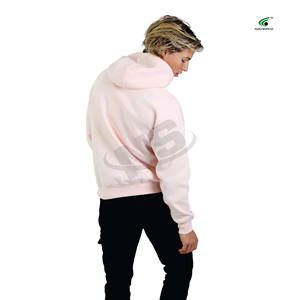 Sudaderas con capucha clásicas de mezcla de algodón para hombre, Jersey holgado de gran tamaño con logotipo personalizado básico, Sudadera con capucha de invierno - Product Image 2