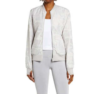 Chaqueta Transpirable para Mujer, Chaqueta Bomber con Cierre y Bolsillos, Ultra Ligera, Materiales de Alta Calidad - Product Image 4