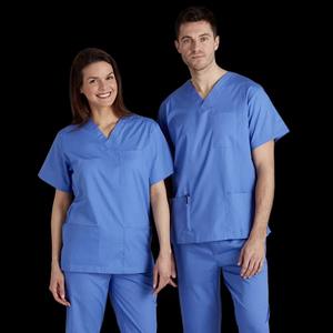 Ensemble de blouses et pantalons médicaux tricotés unisexes pour femmes, marque privée - Product Image 6