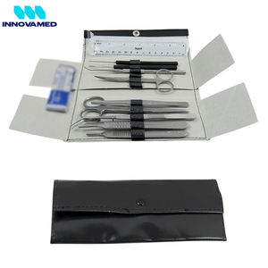 ชุดเครื่องมือผ่าตัดสแตนเลสคุณภาพสูงสุด 12 ชิ้น ได้รับการรับรองมาตรฐาน CE ระดับ Class I สำหรับโรงเรียนแพทย์และห้องปฏิบัติการ โดย INNOVAMED - Product Image 2