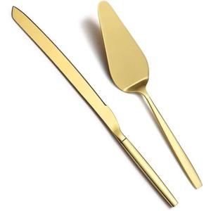 Hot-<b>sale</b> Stainless Steel Cake <b>Knife</b> and Serving Tools with Premium Handles <b>for</b> Comfortable Grip and Luxury Look - Product Image 6