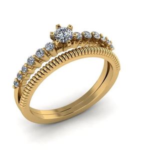 Poire ronde Marquise incolore Moissanite Alliance Dainty Stacking Band Minimalist Band Bague en argent sterling - Product Image 1