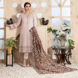 ชุดเดรส3ชิ้นคุณภาพสูงสำหรับสตรีชุดเดรสพิมพ์ลายดิจิตอลสวยงามมีสไตล์ชุดใส่ไปงานปาร์ตี้ประจำวันคอลเลกชัน tawakkal Volume Noor - Product Image 2