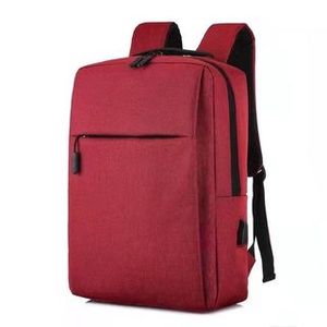 Sac à dos pour ordinateur portable en nylon imperméable personnalisé avec doublure en polyester, sac de voyage avec chargement USB, style unisexe tendance - Product Image 6