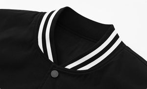 เสื้อแจ็กเก็ตทีมมหาวิทยาลัยสำหรับผู้ชายเสื้อแจ็คเก็ตหนังสำหรับผู้ชายเสื้อแจ็กเก็ตทีมมหาวิทยาลัยออกแบบโลโก้ได้ตามต้องการ - Product Image 5