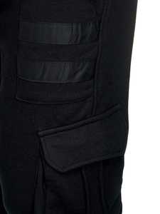 กางเกงจ็อกเกอร์คาร์โก้ผู้ชายขายส่ง ผ้าฝ้ายผสมโพลีเอสเตอร์ ทรงปกติ สีกากีแบบกำหนดเอง ผ้าแคนวาส ระบายอากาศ น้ำหนักเบา โรงงาน OEM - Product Image 4