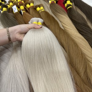 SLAVIC Luxe Qualité Russe Couleur Extensions de Cheveux Humains Vietnamien Remy Vierge Cheveux Europe Standard - Product Image 6