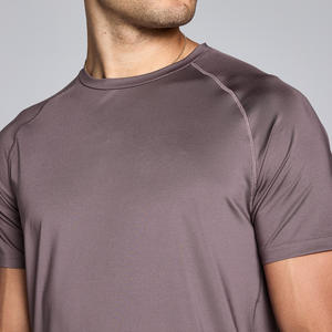 เสื้อยืดออกกำลังกายผู้ชายขายส่งตามสั่ง แฟชั่นยอดนิยม เนื้อผ้าเบา แห้งเร็ว ระบายเหงื่อ เสื้อผ้ากีฬา - Product Image 5