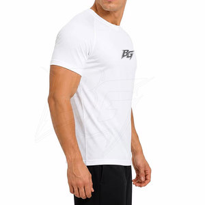 เสื้อยืดคอตตอนผสมสแปนเด็กซ์ ผ้าถักคุณภาพพรีเมียม น้ำหนัก 260 กรัม เบาสบาย ระบายอากาศได้ดี แห้งเร็ว ทรงเข้ารูป เหมาะสำหรับออกกำลังกาย - Product Image 4