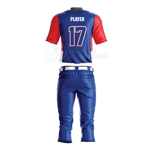 Uniforme de béisbol de equipo con colores personalizados y opciones de bordado Uniforme de béisbol transpirable - Product Image 2