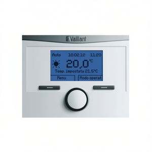 Cronotermóstato Modulante Vaillant CalorMATIC 450 F con Sonda Externa para Sistemas HVAC Domésticos, Fabricado en Italia, Soporte en Idioma Italiano - Product Image 3