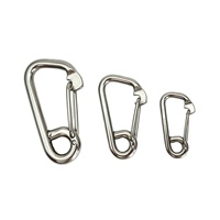 316 Edelstahl Auslöse-Drehwirbelhaken Schnellverschluss Tauchhaken Marine-Hardware Boot Yacht Rigging Zubehör