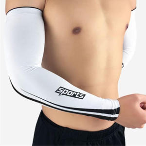 Manchon de cyclisme de sport Manchon de bras de sport de plein air Protection solaire Manches de bras UV Tissu de glace Respirant Running Cycling Arm Warmers - Product Image 5