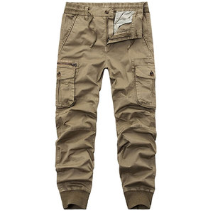 High Quality Men's Cargo Pants Casual Multi Pockets <b>Large</b> Size Pant Men Outwear Straight Trousers Sustainable Cargo Pant - Product Image 3