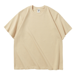 2024 OEM tissu en coton de haute qualité lourd, T-shirt streetwear vierge respirant surdimensionné à épaules tombantes pour hommes à vendre - Product Image 4