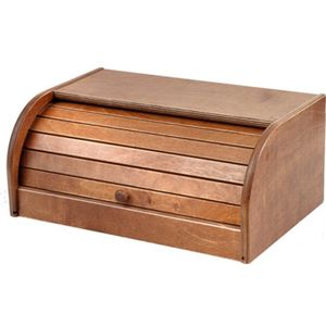 Pentola in Legno Scuro, 39x25x17 Cm - Product Image 1