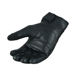 Nouveauté : Gants de moto en cuir de vachette véritable, respirants, compatibles écran tactile, design sportif pour activités de plein air - Product Image 3