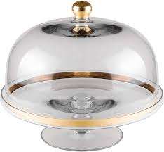 Nuevo y Elegante Soporte para Tartas de Vidrio y Metal, Material Metálico de Primera Calidad para Bodas, Fiestas y Todos los Eventos, Soporte para Servir Tartas en Venta - Product Image 3