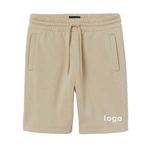 Pantalones cortos de entrenamiento de gimnasio de lana informal personalizados de fábrica nueva moda Pantalones cortos de bolsillo de algodón para correr para hombres - Product Image 3