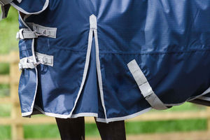 वाटरप्रूफ पूर्ण गर्दन सर्दियों के मतदान घोड़े रग लुग सांस लेने योग्य बाहरी कंबल - Product Image 2