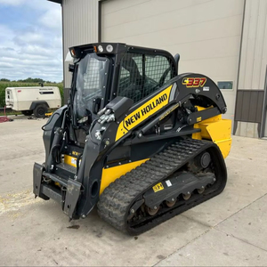 Livraison gratuite Nouveau chargeur sur chenilles New Holland C337 homologué CE EPA, hydraulique à haut débit, cabine HVAC, contrôle de la conduite, 244 heures - Product Image 1