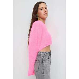 Suéter Corto de Pelo Sintético - Product Image 2