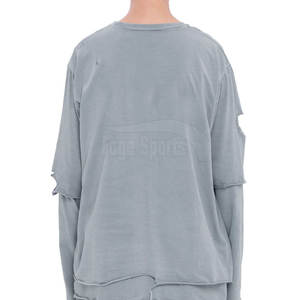 Camisetas de Doble Capa para Hombre 2026, Talla Grande, Fáciles de Usar, Cuello Redondo, Hechas de Algodón/Fibra de Bambú, Precio Económico - Product Image 3