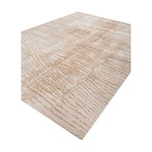 Alfombra Entropy Ivory de Lana y Seda de Bambú Anudada a Mano, 10 mm de Grosor, Rectangular, con Patrón Abstracto para el Hogar o Pasillo, Modelo Esk-465, Hecha a Mano - Product Image 2