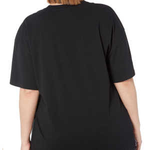 เสื้อยืดคอกลมทรงเข้ารูปผ้าเจอร์ซีย์เนื้อฝ้ายสำหรับผู้หญิงใส่ออกกำลังกายฤดูร้อน รับผลิตตามแบบ OEM เสื้อยืดน้ำหนักเบาขายส่ง - Product Image 2