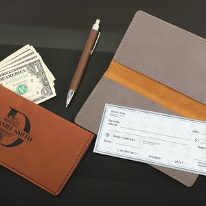 Libreta de Cheques Personalizada de Alta Calidad, Estilo Vintage, Tapa Blanda de Cuero, Libreta de Viaje, Diario, Venta al por Mayor, LCR-0010 - Product Image 4