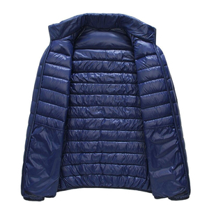 Veste d'hiver 100% duvet de canard blanc portable pour homme 2026 – Manteau décontracté en duvet pour l'extérieur, résistant au froid et à la neige, avec poches - Product Image 2