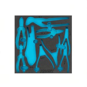 Inserto de Espuma Suave de 2 Componentes Hazet para Estuches de Herramientas 163-424/9 - Product Image 2