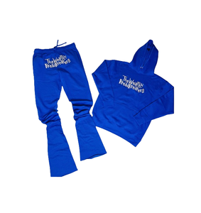 Ensembles de jogger personnalisé vierge en polaire de haute qualité Logo personnalisé couleur noire unie 100% coton tissu hommes pantalons de survêtement et ensembles à capuche - Product Image 5