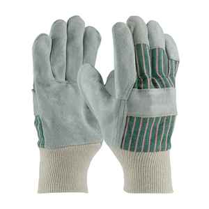 Gants de travail en cuir Sécurité des mains Protection des mains en cuir de vache robuste Gants de travail de sécurité Vente en gros - Product Image 5