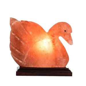 Haute qualité cristal de l'Himalaya rose clair canard forme sel lampe produit d'artisanat naturel - Product Image 4