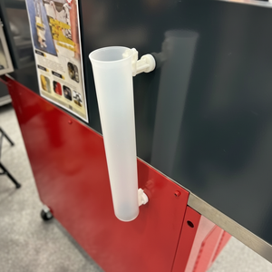 Magnetic PP <b>Funnel</b> Holder 110 x 80 x 370mm with 2 strong magnets - Product Image 1