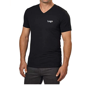 Venta al por mayor personalizada hombres Camiseta 100% algodón de alta calidad de los hombres blancos Casual camiseta barata de secado rápido cómodo camisetas - Product Image 6