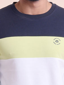 Premium 100% coton hommes sweat à manches longues doux élégant col rond découpe conception hiver haute qualité Premium sweat - Product Image 3