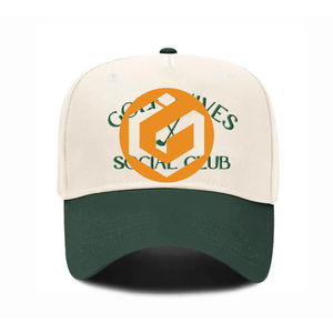 Chapeau de papa de baseball avec logo brodé en 2D, design sportif à 5 panneaux en coton incurvé avec quantité minimale de commande bas de bouffée du fournisseur du Vietnam - Product Image 1